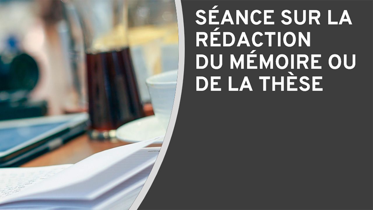 Page titre rédaction mémoire et thèse