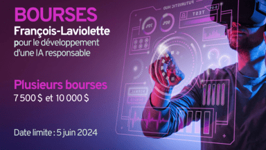 Visuel de concours de bourses IA responsable