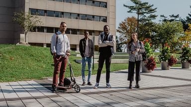 Groupe d'étudiants