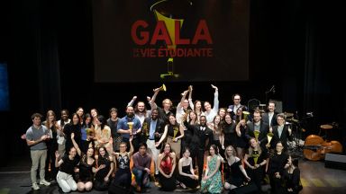 lauréats et lauréates du gala de la vie étudiante 2025