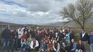 Les participants et participantes des deux cohortes au Cap en septembre