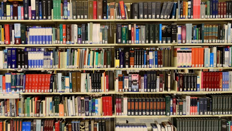 livres dans une bibliothèque